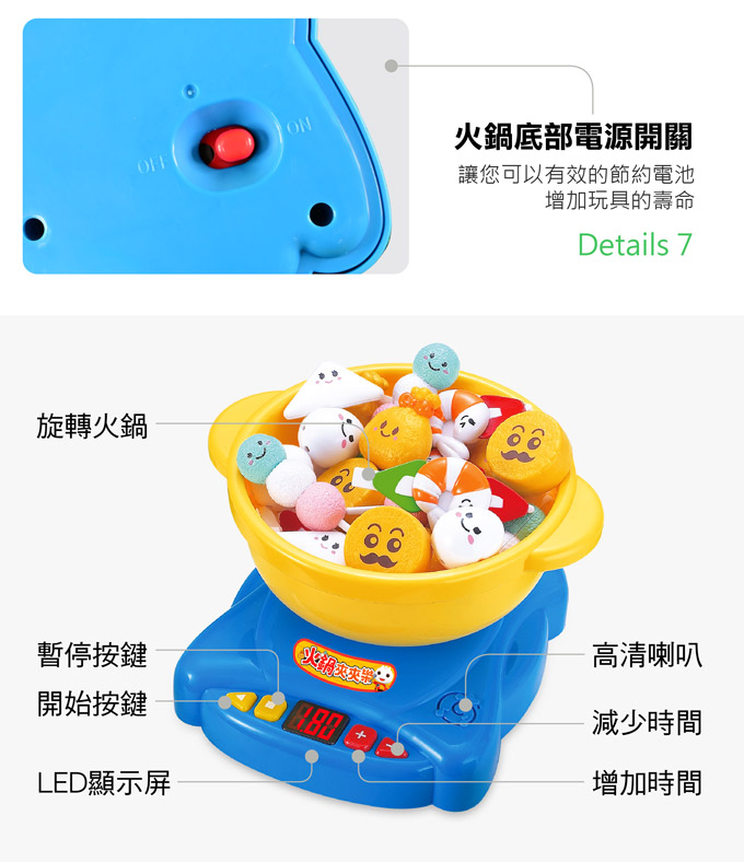 FOOD超人旋轉火鍋夾夾樂